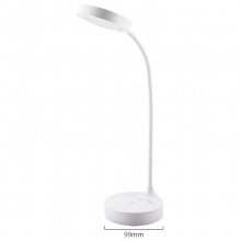 得力4327_LED充電臺燈(白色)