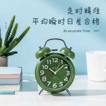 得力9036鬧鐘(綠色)(只)