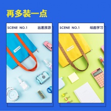 得力73207補習袋(混)(只)